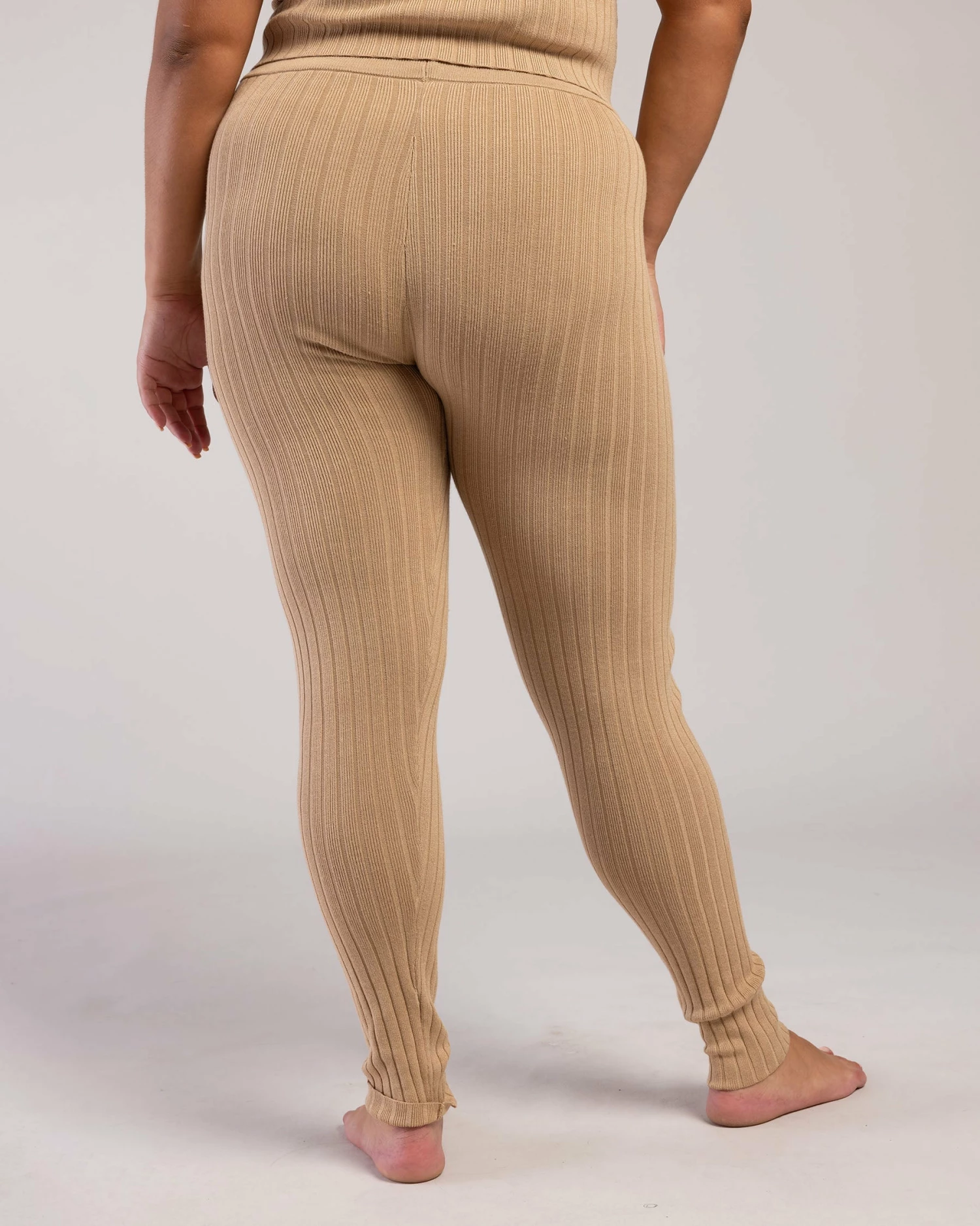 Best Sale ๐คฉ BLOCHSTORE-US Rib Lounge Full Length Legging Tan ๐ 11 Best Sale ๐คฉ BLOCHSTORE-US Rib Lounge Full Length Legging Tan ๐ - Image 11