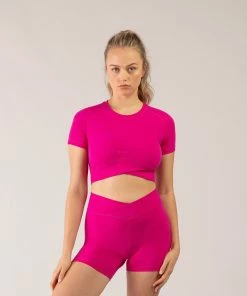 Promo 😉 BLOCHSTORE-US BLOCHeverhold Cross Over Tee Violet 👍 -Bloch Active Collection Shop 0000s 0004 ZCO2100 VLT DCO2100 VLT M W6A0239