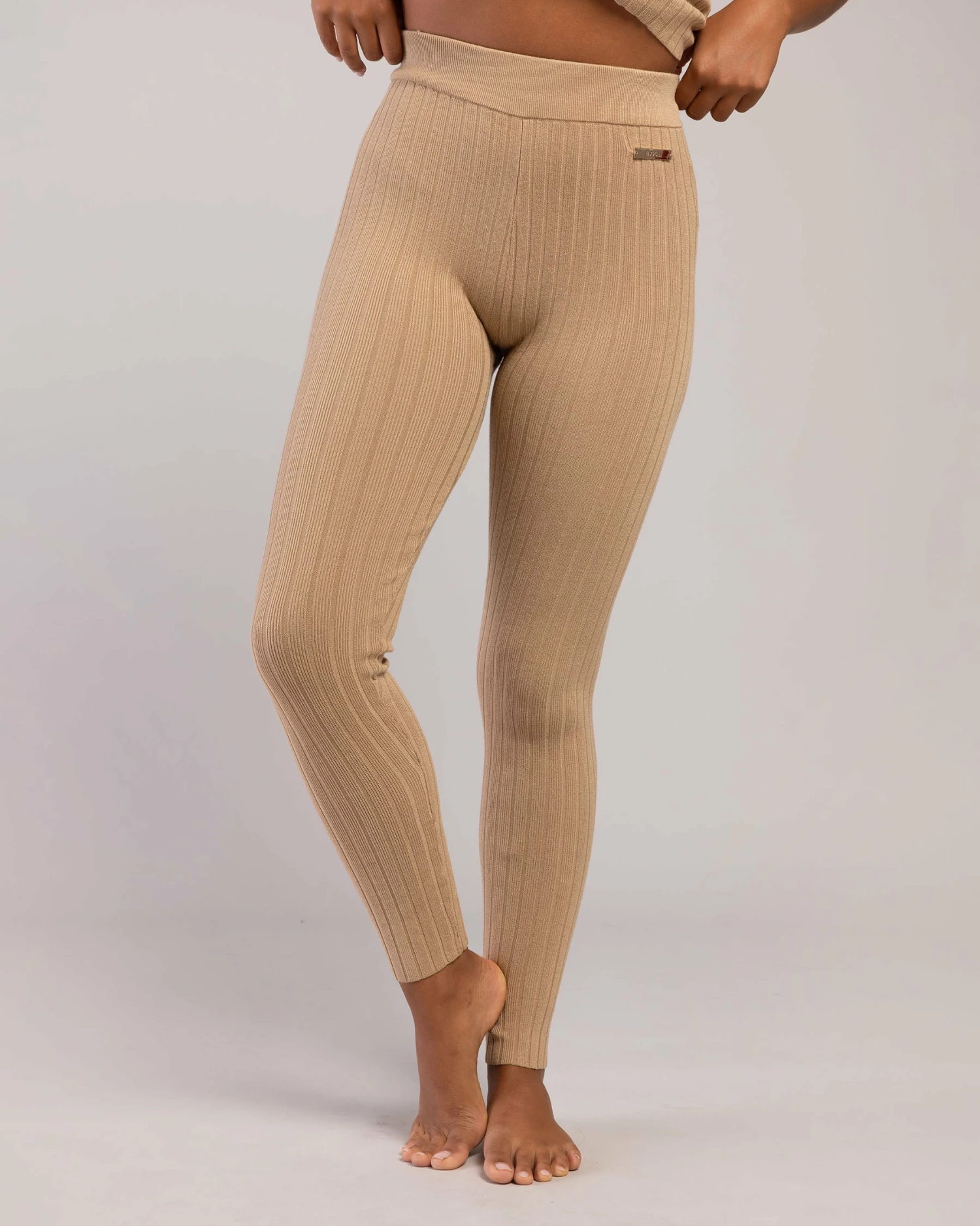 Best Sale ๐คฉ BLOCHSTORE-US Rib Lounge Full Length Legging Tan ๐ 5 Best Sale ๐คฉ BLOCHSTORE-US Rib Lounge Full Length Legging Tan ๐ - Image 5