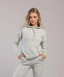 Hot Sale ❤️ BLOCHSTORE-US Bloch Soft Touch Hoodie Grey Melange 😍 -Bloch Active Collection Shop 0001 JLL091 GRM PLL092 GRM XS 7437