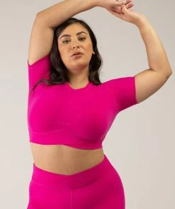 Promo 😉 BLOCHSTORE-US BLOCHeverhold Cross Over Tee Violet 👍 -Bloch Active Collection Shop 0002 ZCO2100 VLT DCO2100 VLT XL 6956