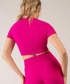 Promo 😉 BLOCHSTORE-US BLOCHeverhold Cross Over Tee Violet 👍 -Bloch Active Collection Shop 0003 ZCO2100 VLT DCO2100 VLT M W6A0259