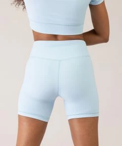 New ✨ BLOCHSTORE-US BLOCHeverhold 5 Inch Cross Over Short Ice Blue 👍 -Bloch Active Collection Shop 0005 ZCO2100 ICB DCO2100 ICB XS 6575