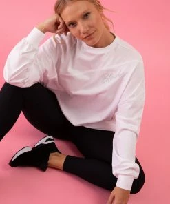 Top 10 🔔 BLOCHSTORE-US Bloch Play Oversized L/S Tee White 💯 -Bloch Active Collection Shop 0006 ZBP005 WHT TBP002 GPH M 5529