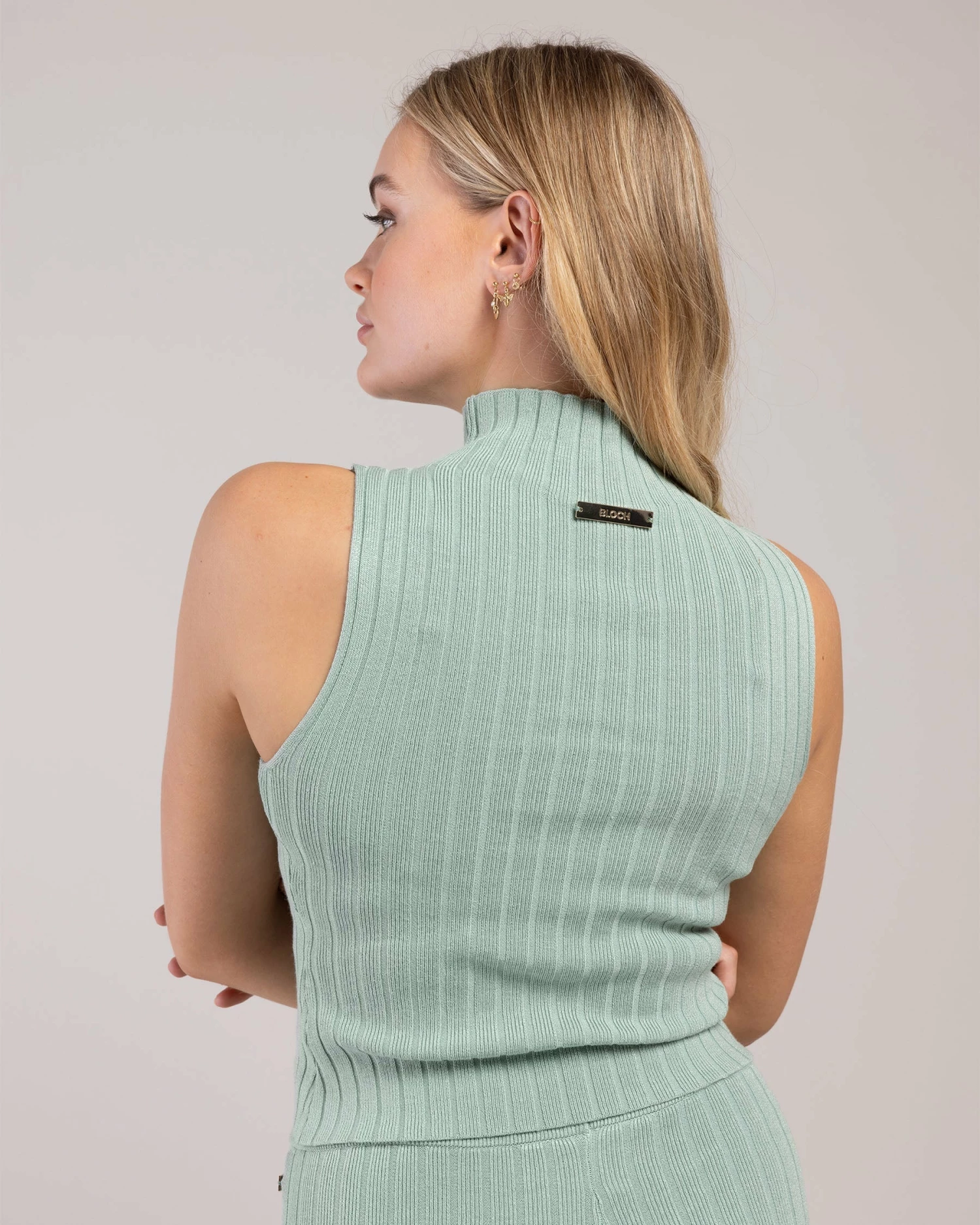 Flash Sale ๐ BLOCHSTORE-US Rib Lounge Funnel Neck Sage ๐ 7 Flash Sale ๐ BLOCHSTORE-US Rib Lounge Funnel Neck Sage ๐ - Image 7