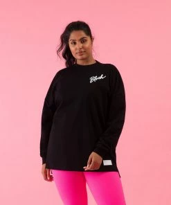 Discount 🔔 BLOCHSTORE-US Bloch Play Oversized L/S Tee Graphite 😍 -Bloch Active Collection Shop 0008 ZBP005 GPH TBP002 SHK XL 5134