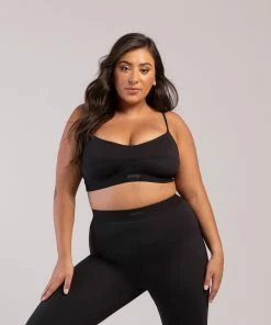 Flash Sale 💯 BLOCHSTORE-US Bloch 365 Bralette Ebony 🌟 -Bloch Active Collection Shop 0009 ZLL002 EBN TLL005 EBN XL 8291