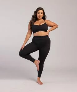 Budget 🌟 BLOCHSTORE-US Bloch 365 Fancy Elastic 7/8 Legging Ebony 🧨 -Bloch Active Collection Shop 0009 ZLL002 EBN TLL005 EBN XL 8297