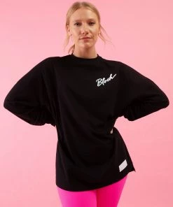 Discount 🔔 BLOCHSTORE-US Bloch Play Oversized L/S Tee Graphite 😍 -Bloch Active Collection Shop 0012 ZBP005 GPH TBP002 SHK M 5152