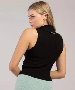 Outlet 🥰 BLOCHSTORE-US Rib Lounge Funnel Neck Black 🧨 -Bloch Active Collection Shop 0012 ZLL1001 BLK PLL1002 SAG XS 8468