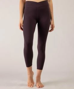 New 🥰 BLOCHSTORE-US BLOCHeverhold 7/8 Length Cross Over Legging Mocha 🎁 -Bloch Active Collection Shop 0014 ZCO2100 MOA TCO2100 MOA M W6A0446