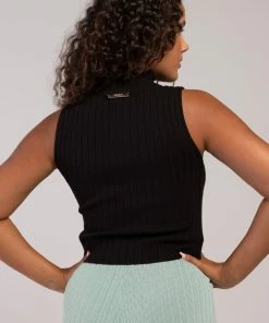 Outlet 🥰 BLOCHSTORE-US Rib Lounge Funnel Neck Black 🧨 -Bloch Active Collection Shop 0016 ZLL1001 BLK PLL1002 SAG M 8494