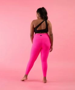 Budget 🎁 BLOCHSTORE-US Bloch Play Zip 7/8 Legging Shocking Pink ⌛ -Bloch Active Collection Shop 0017 ZBP002 GPH TBP002 SHK XL 5211