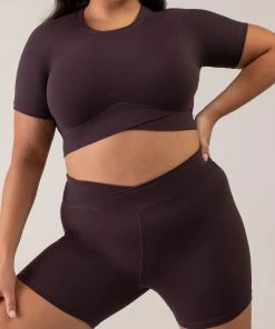 Buy 🛒 BLOCHSTORE-US BLOCHeverhold 5 Inch Cross Over Short Mocha 🔔