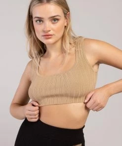 Flash Sale 🔔 BLOCHSTORE-US Rib Lounge Tank Tan 😉 -Bloch Active Collection Shop 0019 ZLL1000 TAN PLL1003 BLK XS 8531