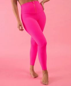 Budget 🎁 BLOCHSTORE-US Bloch Play Zip 7/8 Legging Shocking Pink ⌛ -Bloch Active Collection Shop 0020 ZBP002 GPH TBP002 SHK M 5234