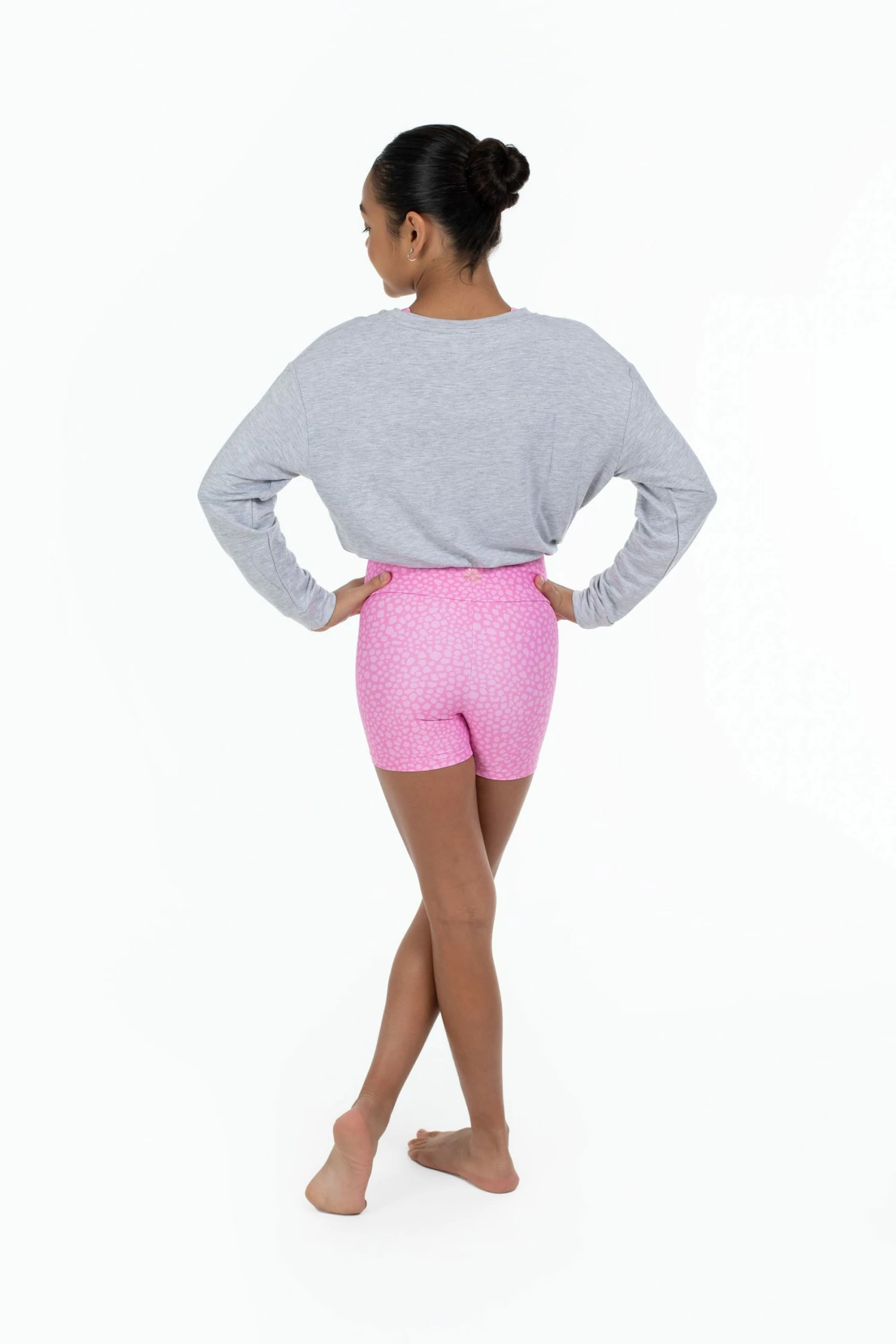 Promo 👍 BLOCHSTORE-US BLOCH X Flo Active Nicole Bike Shorts Pink Terazzo 🛒 4 Promo 👍 BLOCHSTORE-US BLOCH X Flo Active Nicole Bike Shorts Pink Terazzo 🛒 - Image 4