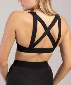 Budget 🧨 BLOCHSTORE-US Bloch 365 Cross Over Crop Ebony 🥰 -Bloch Active Collection Shop 0022 ZLL001 EBN DLL003 EBN XS 7891