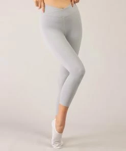 Best Pirce 😍 BLOCHSTORE-US BLOCHeverhold 7/8 Length Cross Over Legging Mist ❤️ -Bloch Active Collection Shop 0024 ZCO2100 MIS TCO2100 MIS M W6A0581