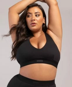 Budget 🧨 BLOCHSTORE-US Bloch 365 Cross Over Crop Ebony 🥰 -Bloch Active Collection Shop 0025 ZLL001 EBN DLL003 EBN XL 7927