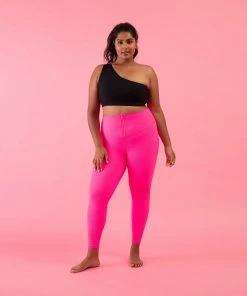 Budget 🎁 BLOCHSTORE-US Bloch Play Zip 7/8 Legging Shocking Pink ⌛ -Bloch Active Collection Shop 0026 ZBP002 GPH TBP002 SHK XL 5188