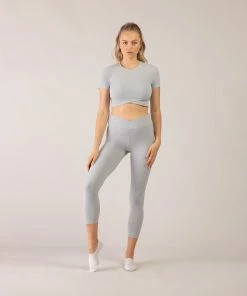 Best Pirce 😍 BLOCHSTORE-US BLOCHeverhold 7/8 Length Cross Over Legging Mist ❤️ -Bloch Active Collection Shop 0028 ZCO2100 MIS TCO2100 MIS M W6A0576