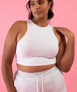 Wholesale 🧨 BLOCHSTORE-US Bloch Play Cut Out Tank White ❤️