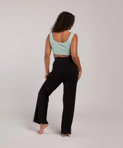 Discount 🌟 BLOCHSTORE-US Rib Lounge Wide Leg Pant Black 🥰 -Bloch Active Collection Shop 0033 ZLL1000 SAG PLL1002 BLK M 8374
