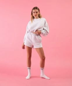 Budget ⌛ BLOCHSTORE-US Bloch Play 80s Sweat Short Snow 👍 -Bloch Active Collection Shop 0034 JBP001 SNOW DBP002 SNOW XS 5946