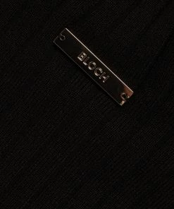 Outlet 🥰 BLOCHSTORE-US Rib Lounge Funnel Neck Black 🧨 -Bloch Active Collection Shop 0038 FABRIC 8804