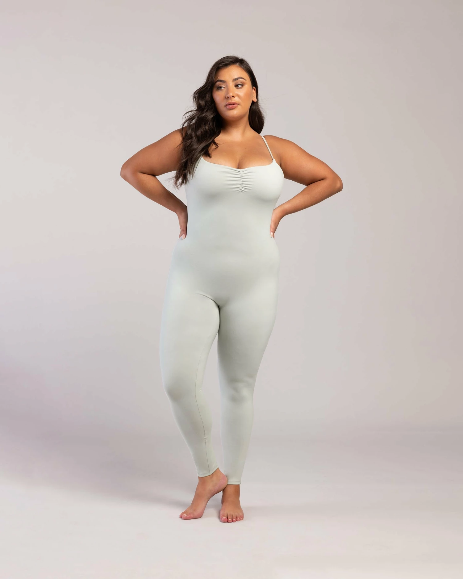 Best deal ๐ BLOCHSTORE-US Bloch 365 Scrunch Bodice 7/8 Catsuit Seafoam ๐ 10 Best deal ๐ BLOCHSTORE-US Bloch 365 Scrunch Bodice 7/8 Catsuit Seafoam ๐ - Image 10