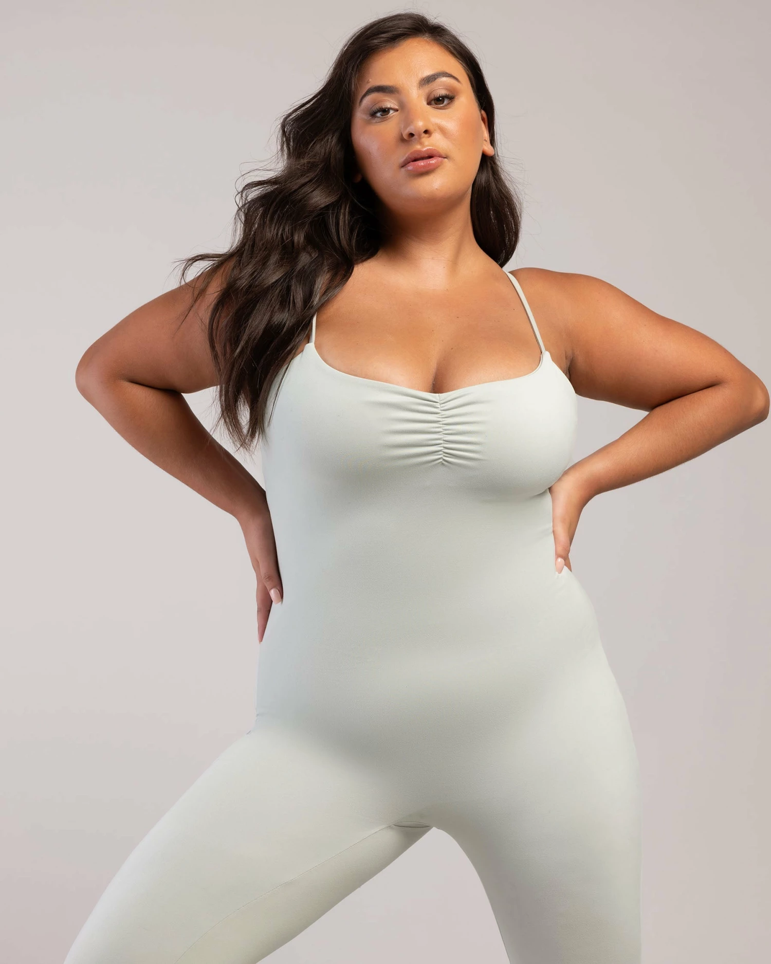 Best deal ๐ BLOCHSTORE-US Bloch 365 Scrunch Bodice 7/8 Catsuit Seafoam ๐ 9 Best deal ๐ BLOCHSTORE-US Bloch 365 Scrunch Bodice 7/8 Catsuit Seafoam ๐ - Image 9
