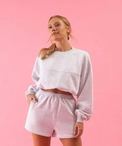 Best Pirce 💯 BLOCHSTORE-US Bloch Play Terry Seam Sweat Snow 👍 -Bloch Active Collection Shop 0061 JBP001 SNOW DBP002 SNOW XL 5930