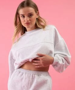 Best Pirce 💯 BLOCHSTORE-US Bloch Play Terry Seam Sweat Snow 👍