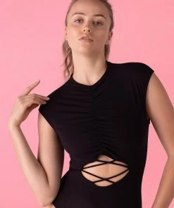 Top 10 🤩 BLOCHSTORE-US Bloch Play Multi Cut Bodysuit Graphite 😍