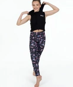 Discount 😀 BLOCHSTORE-US BLOCH X Flo Active Full Length Leggings Falling Petal 😀