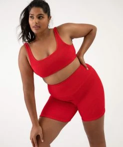 Deals 🥰 BLOCHSTORE-US Crinkle 5 Inch Short Crimson 🔥 -Bloch Active Collection Shop ZBP220 CMS DBP222 CMS XL 4443