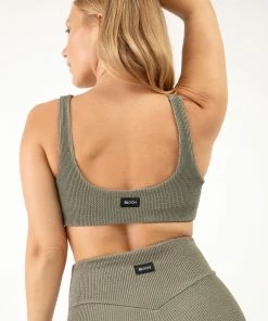 Budget 🔔 BLOCHSTORE-US Crinkle Square Neck Bra Washed Moss 🥰 -Bloch Active Collection Shop ZBP220 WSM DBP222 WSM M 4298