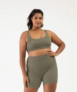 Budget 🔔 BLOCHSTORE-US Crinkle Square Neck Bra Washed Moss 🥰 -Bloch Active Collection Shop ZBP220 WSM DBP222 WSM XL 4312