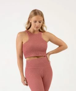 Discount ✔️ BLOCHSTORE-US Crinkle Racer Tank Dusty Rose 🧨 -Bloch Active Collection Shop ZBP221 DRO TBP223 DRO M 4876