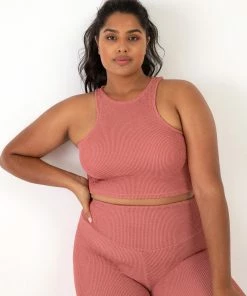 Discount ✔️ BLOCHSTORE-US Crinkle Racer Tank Dusty Rose 🧨 -Bloch Active Collection Shop ZBP221 DRO TBP223 DRO XL 4907