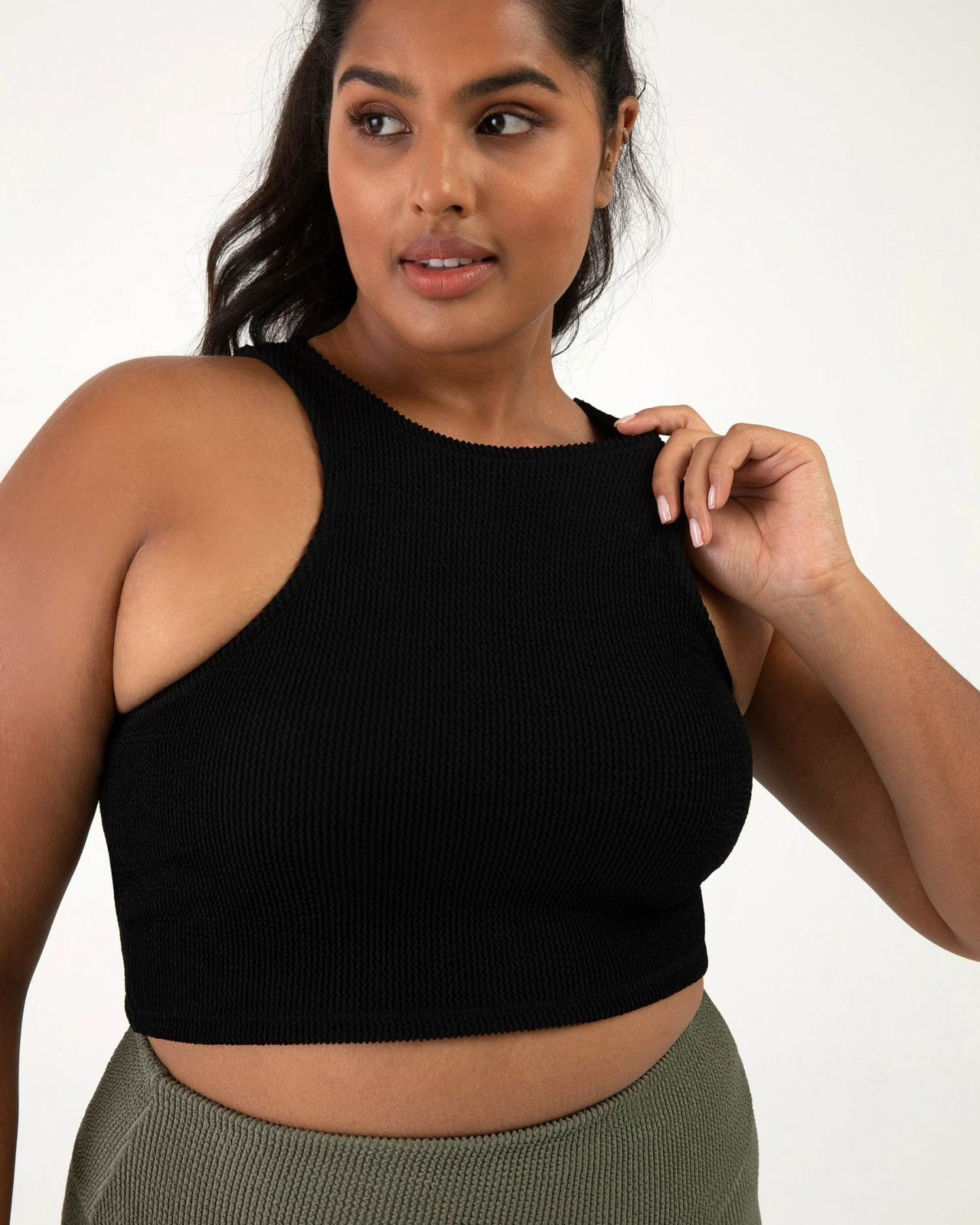 Buy 🔥 BLOCHSTORE-US Crinkle Racer Tank Graphite 🔥 9 Buy 🔥 BLOCHSTORE-US Crinkle Racer Tank Graphite 🔥 - Image 9