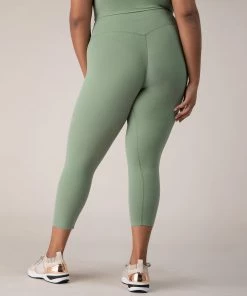 Outlet 😍 BLOCHSTORE-US BLOCHeverhold 3/4 Legging Washed Moss 🥰 -Bloch Active Collection Shop ZCO1700 WSM TCO1700 WSM XL 2853