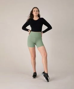 New 🎁 BLOCHSTORE-US BLOCHeverhold 5 Inch Short Washed Moss 🌟 -Bloch Active Collection Shop ZCO1701 EBN DCO1701 WSM MED 686