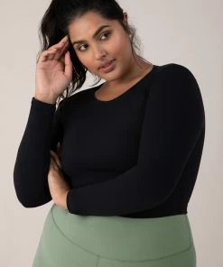 Top 10 😍 BLOCHSTORE-US BLOCHeverhold Long Sleeve Ebony 🧨 -Bloch Active Collection Shop ZCO1701 EBN DCO1701 WSM XL 2783