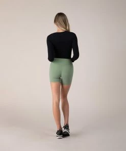 New 🎁 BLOCHSTORE-US BLOCHeverhold 5 Inch Short Washed Moss 🌟 -Bloch Active Collection Shop ZCO1701 EBN DCO1701 WSM XS 2813