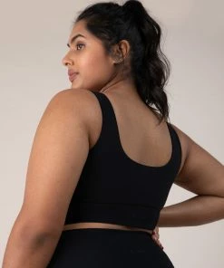 Discount 👏 BLOCHSTORE-US BLOCHeverhold Scoop Bra Ebony ⭐ -Bloch Active Collection Shop ZCO1703 EBN DCO1702 EBN XL 3079