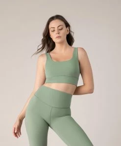 Outlet ✨ BLOCHSTORE-US BLOCHeverhold Scoop Bra Washed Moss 😀 -Bloch Active Collection Shop ZCO1703 WSM TCO1702 WSM MED 638