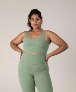 Outlet ✨ BLOCHSTORE-US BLOCHeverhold Scoop Bra Washed Moss 😀 -Bloch Active Collection Shop ZCO1703 WSM TCO1702 WSM XL 2639