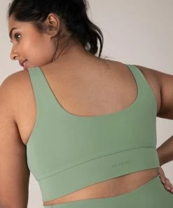 Outlet ✨ BLOCHSTORE-US BLOCHeverhold Scoop Bra Washed Moss 😀